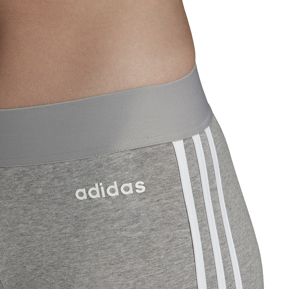 Colant adidas 's Essentials 3 Stripes Tight light grey FQ4123 dama