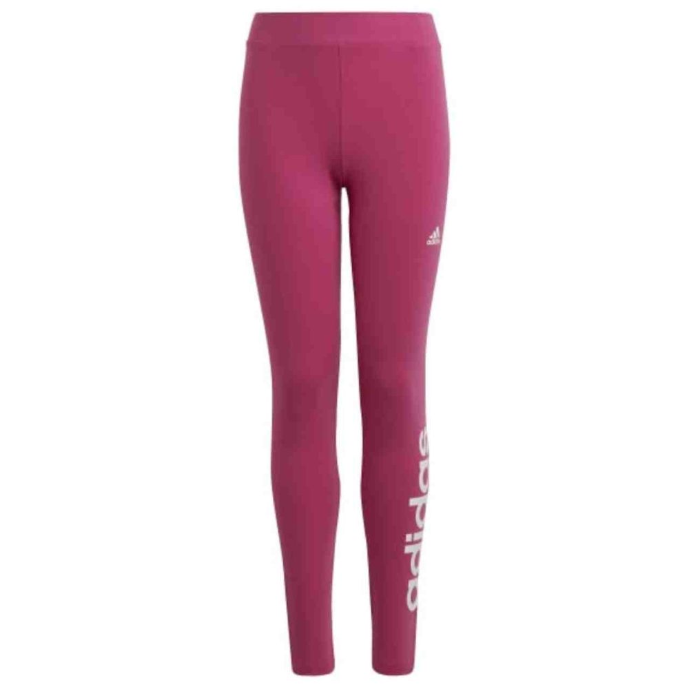 adidas Essentials Linear Logo Cotton Tights Pink IC3581 copil