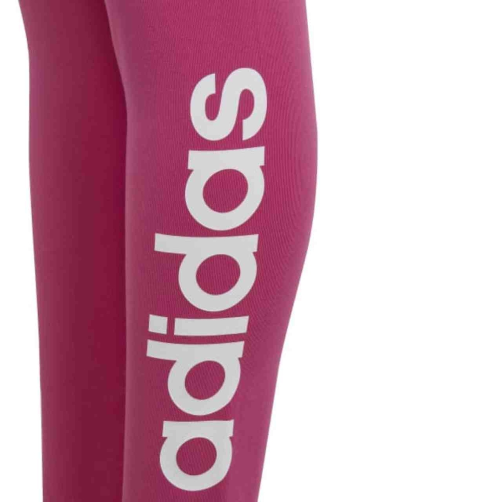 adidas Essentials Linear Logo Cotton Tights Pink IC3581 copil