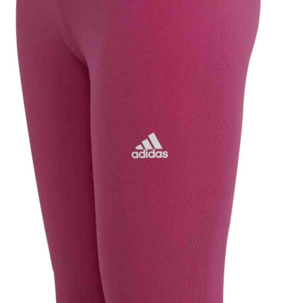 adidas Essentials Linear Logo Cotton Tights Pink IC3581 copil