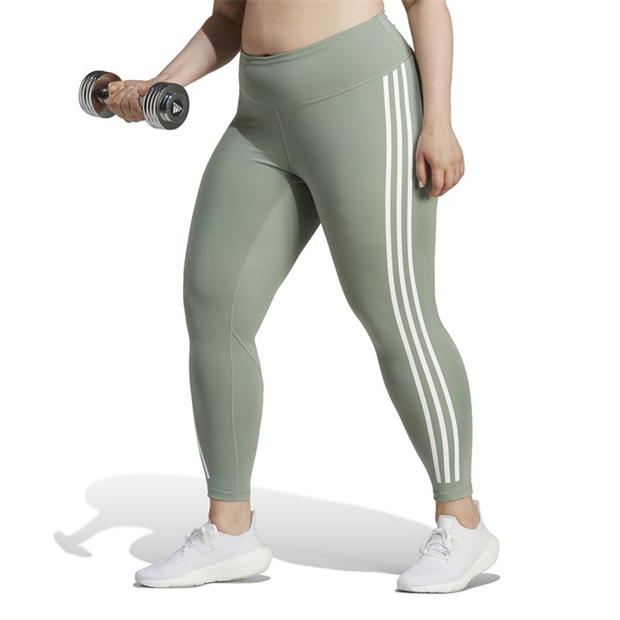 Colant adidas Optime Trainicons 3-Stripes 7/8 (Plus Siz Gym Legging dama