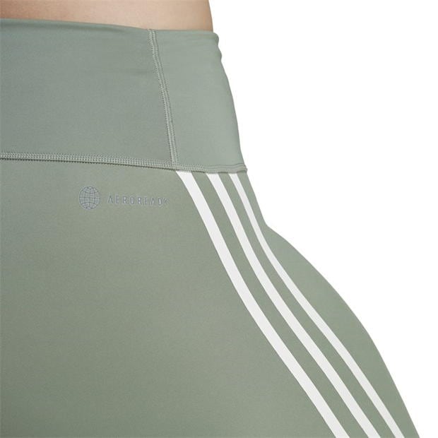 Colant adidas Optime Trainicons 3-Stripes 7/8 (Plus Siz Gym Legging dama