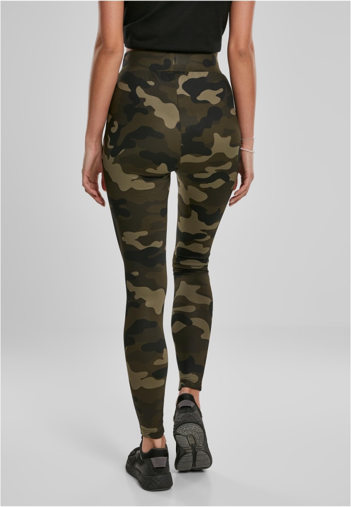 Colant High Waist Camo Tech dama Urban Classics