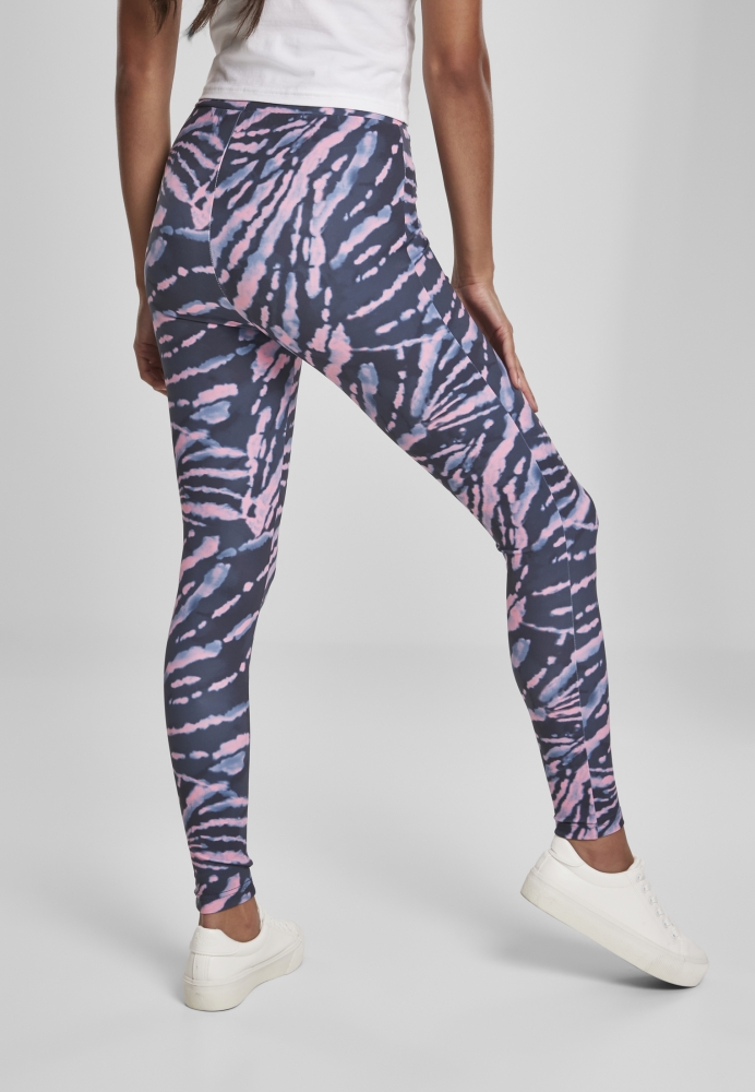 Colant High Waist Tie Dye dama Urban Classics