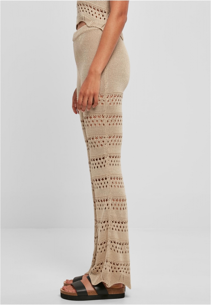 Colant Flared Crochet Knit dama Urban Classics