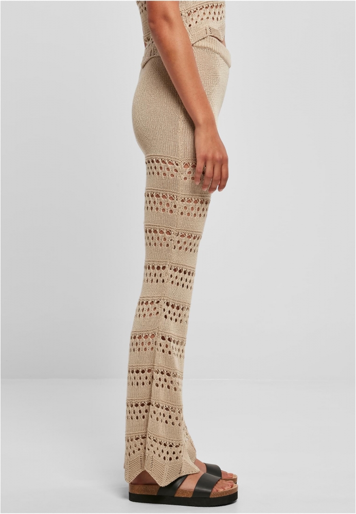 Colant Flared Crochet Knit dama Urban Classics