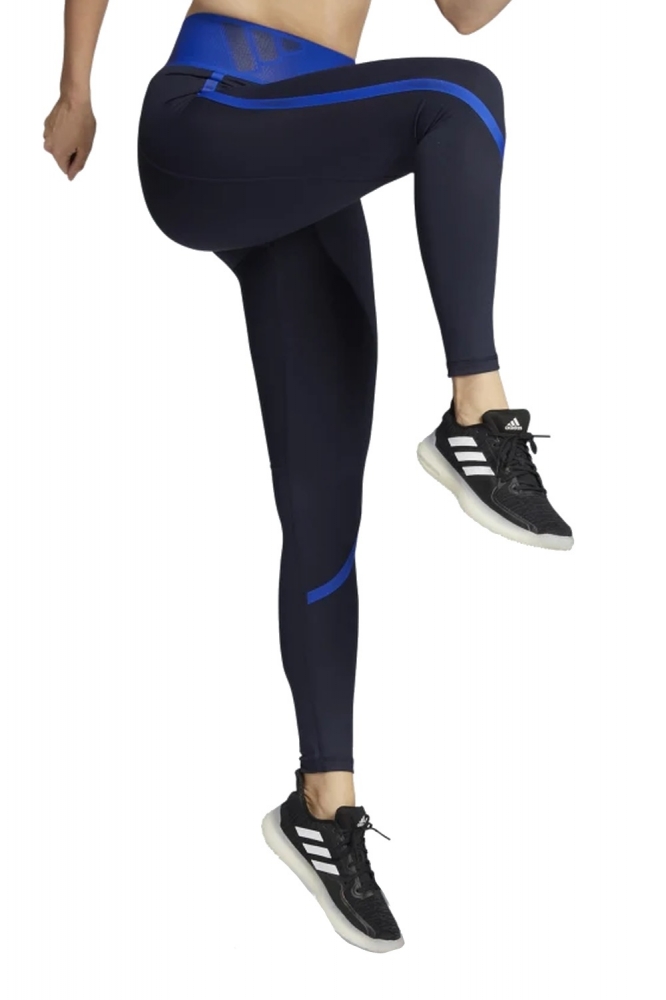 Colanti femei adidas tf long tight bleumarin