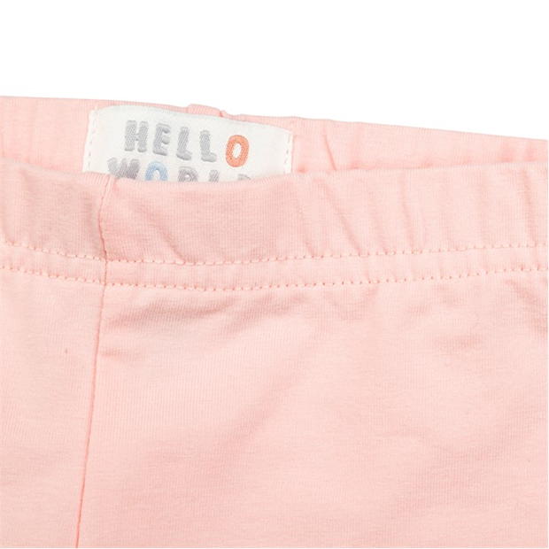 Jacheta Hello World Quilted and Legging bebelus fetita