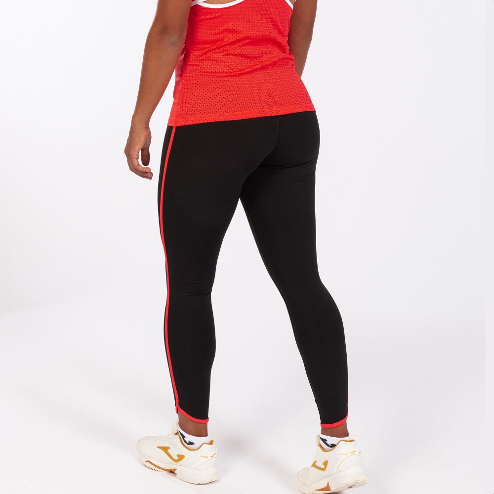 Combi Torneo Long Tights Black Coral Joma