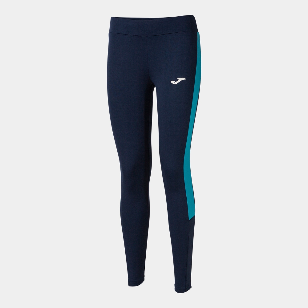 Eco Championship Long Tights Navy Fluor Turquoise Joma