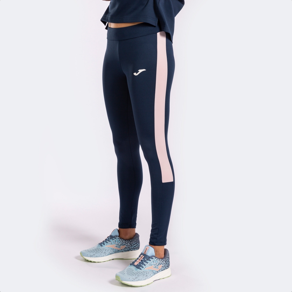 Eco Championship Long Tights Navy Pink Joma