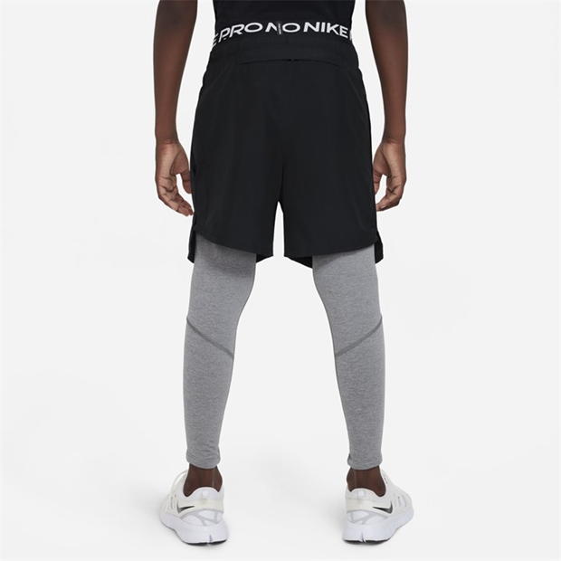 Nike Pro Warm Dri-Fit Big () Tights copil baietel