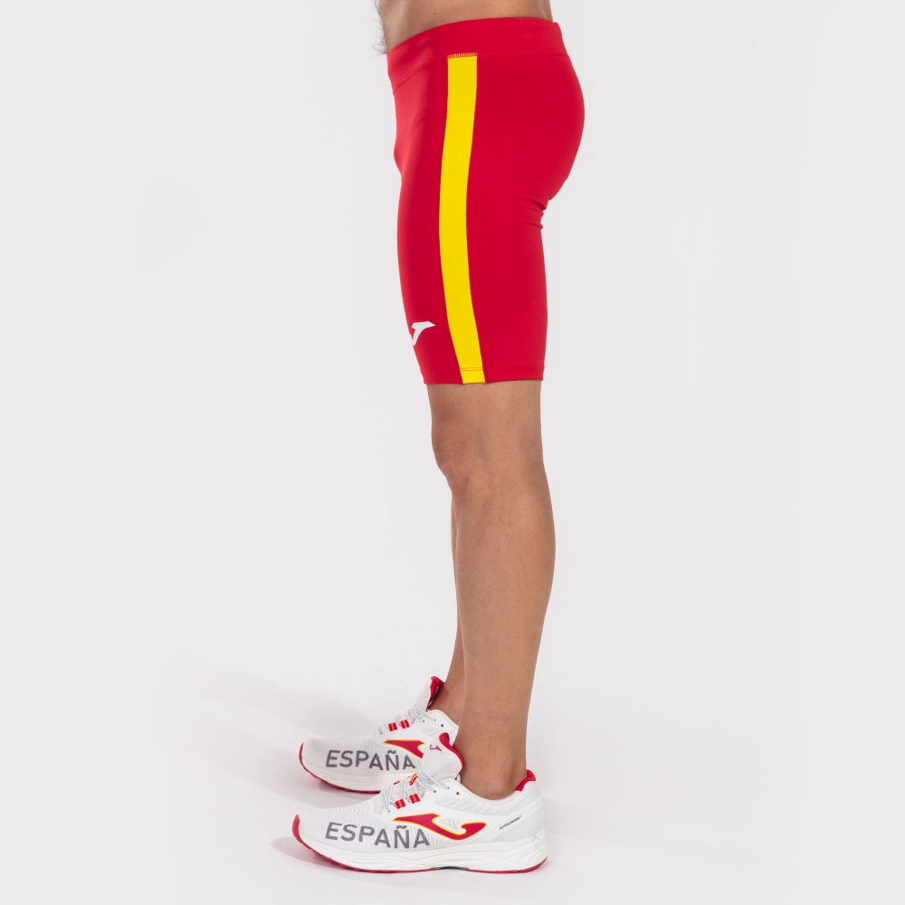 Elite Vii Short Tight Red-yellow Joma