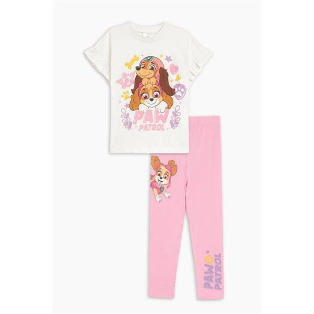 Camasa Character Paw Patrol Frill T- & Legging Set