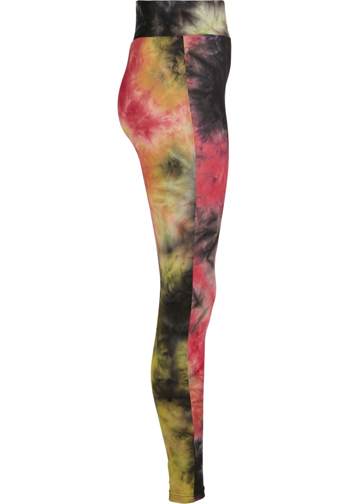 Colant Tie Dye High Waist dama Urban Classics