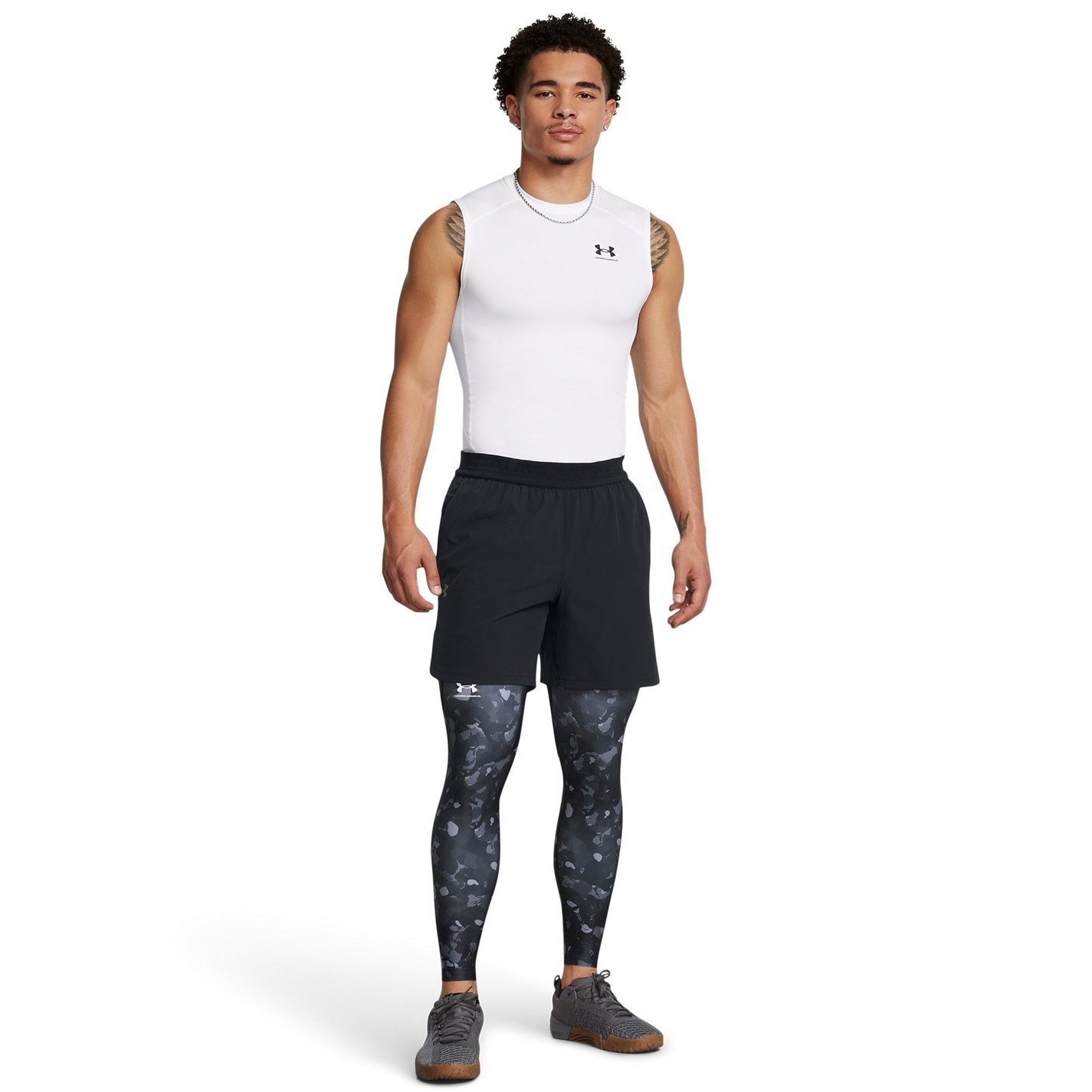 Under Armour Armour Ua Hg Prtd Lgs Baselayer Legging barbat