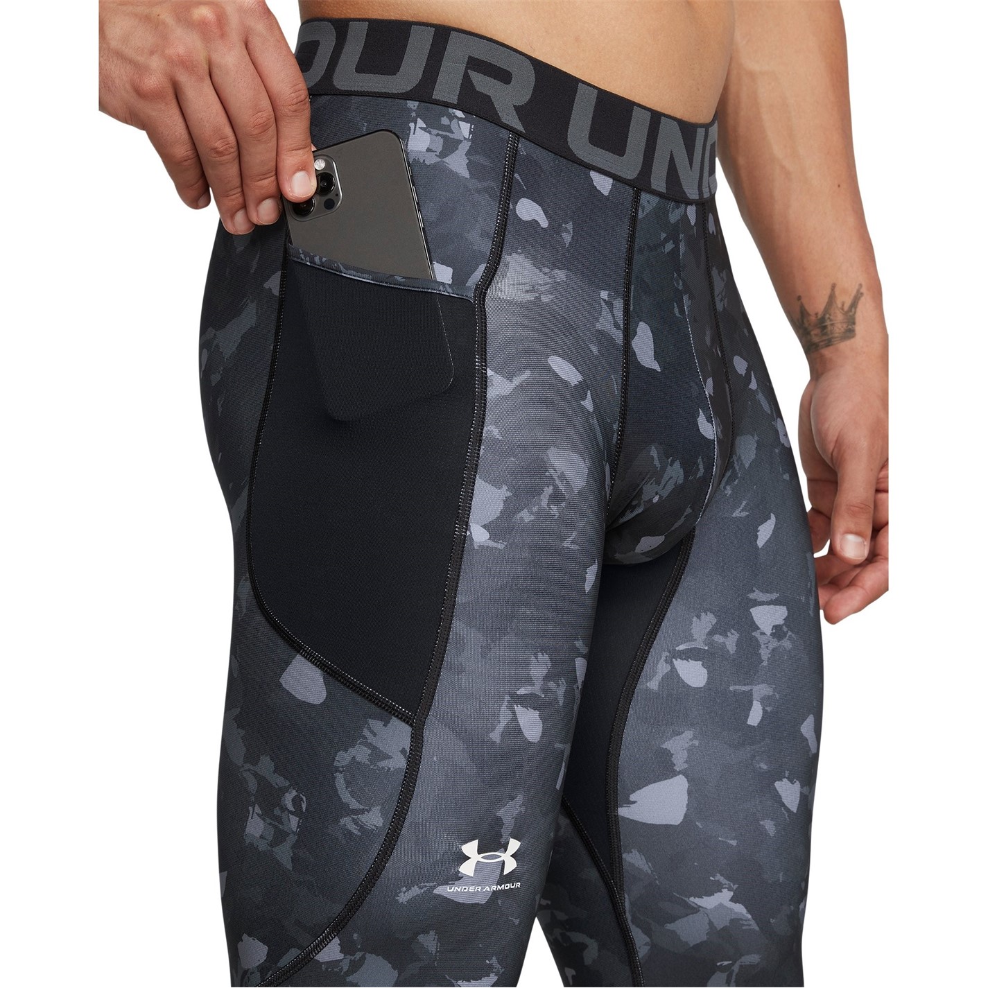 Under Armour Armour Ua Hg Prtd Lgs Baselayer Legging barbat