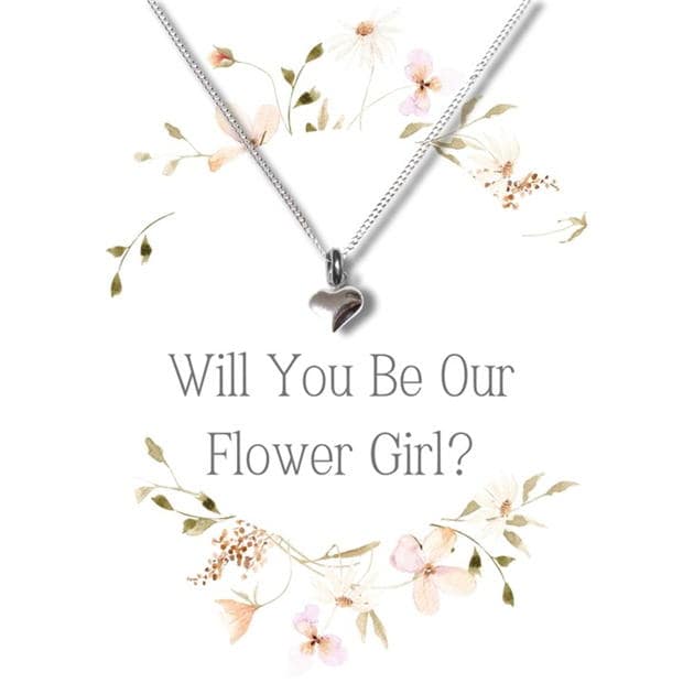 Aye Do Will You Be My Flower Necklace Card 00414-CD fetita