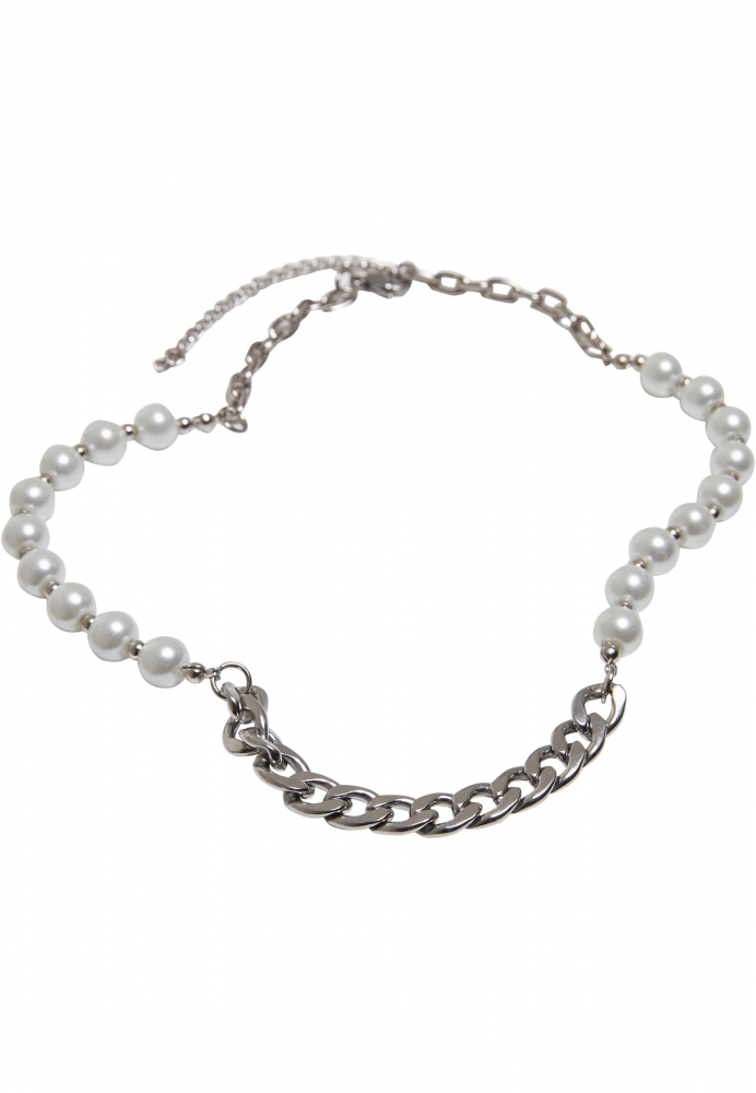 Pearl Various Chain Necklace Urban Classics