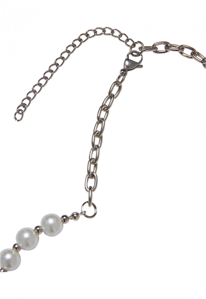 Pearl Various Chain Necklace Urban Classics