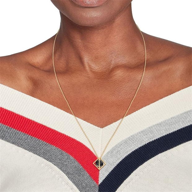 Tommy Hilfiger THJ Framed Stones Necklace 2780797