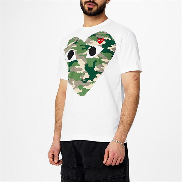 COMME DES GARCONS PLAY Comme Camouflage T Sn42