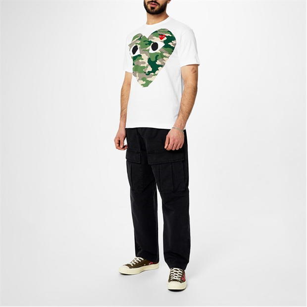 COMME DES GARCONS PLAY Comme Camouflage T Sn42