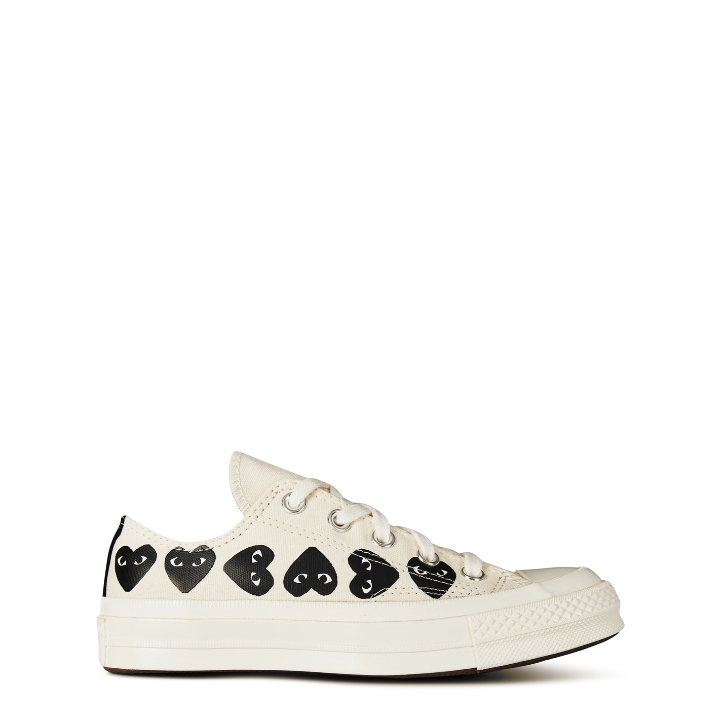 COMME DES GARCONS PLAY Multi Hearts-Print Low-Top Sneakers