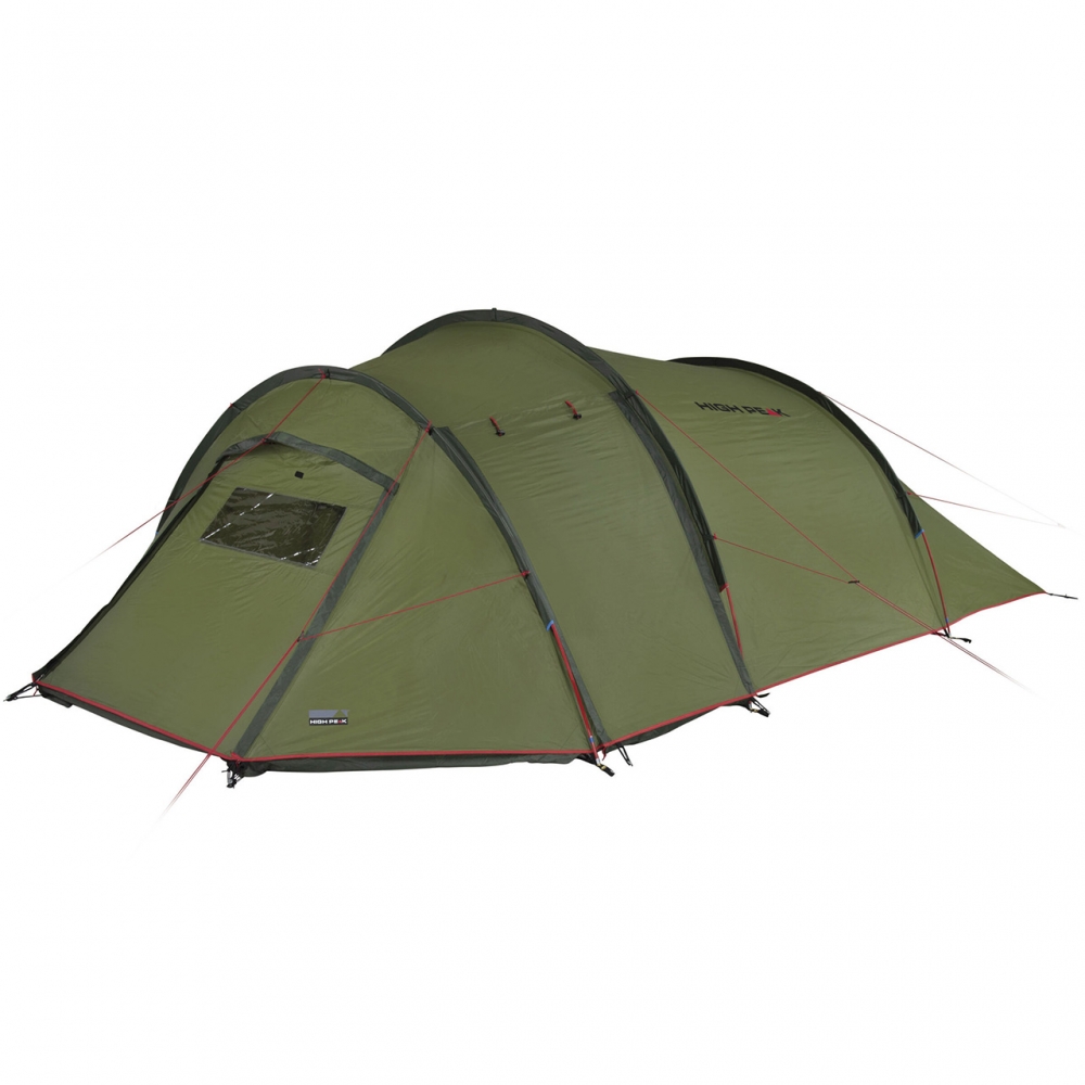 Tent High Peak Falcon 4 LW olive-red 10334