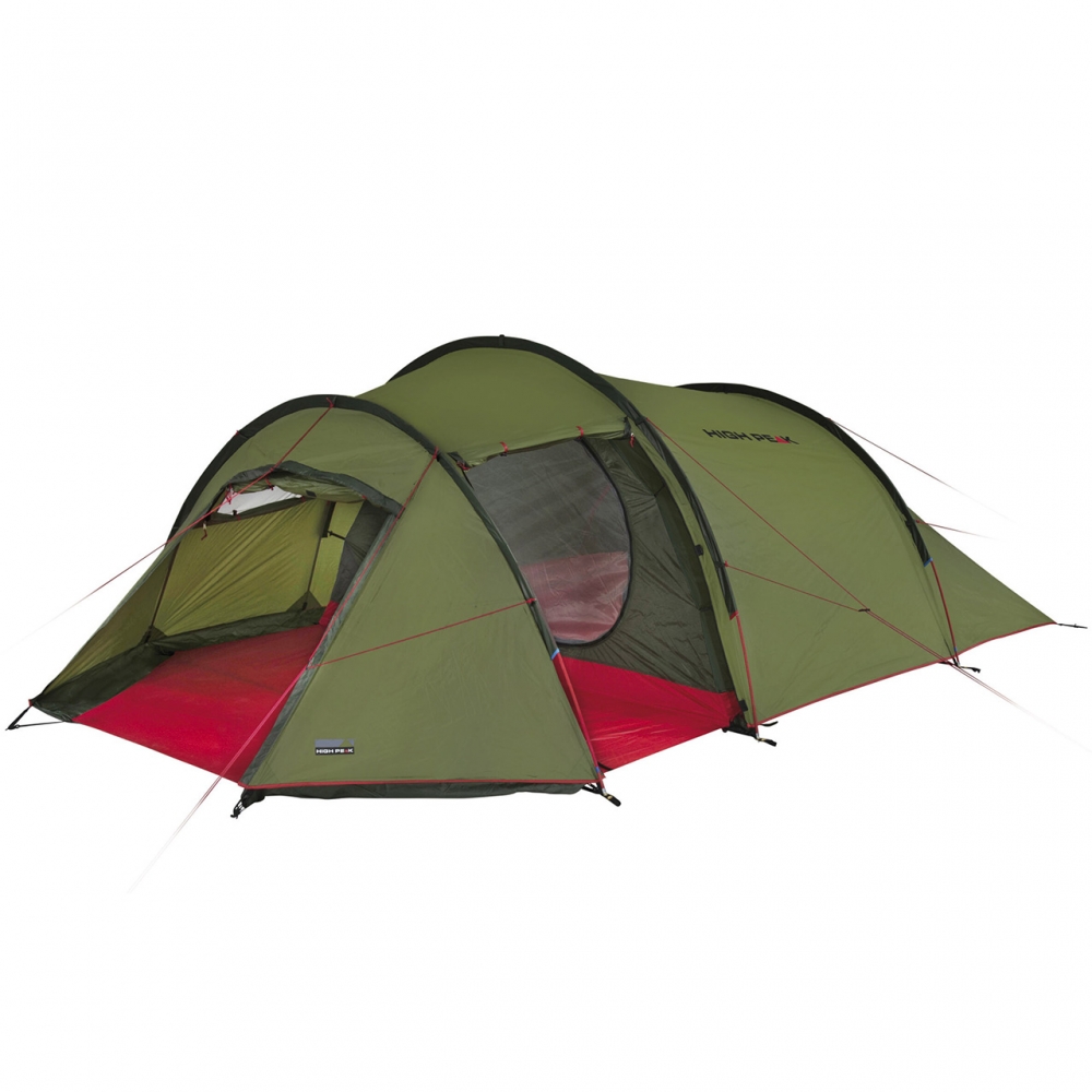 Tent High Peak Falcon 4 LW olive-red 10334