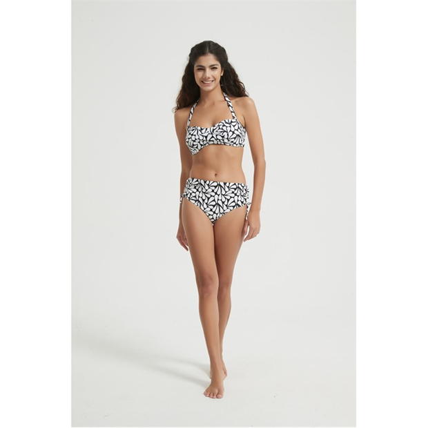 Be You High Waist Ruched Front Bikini Bottom