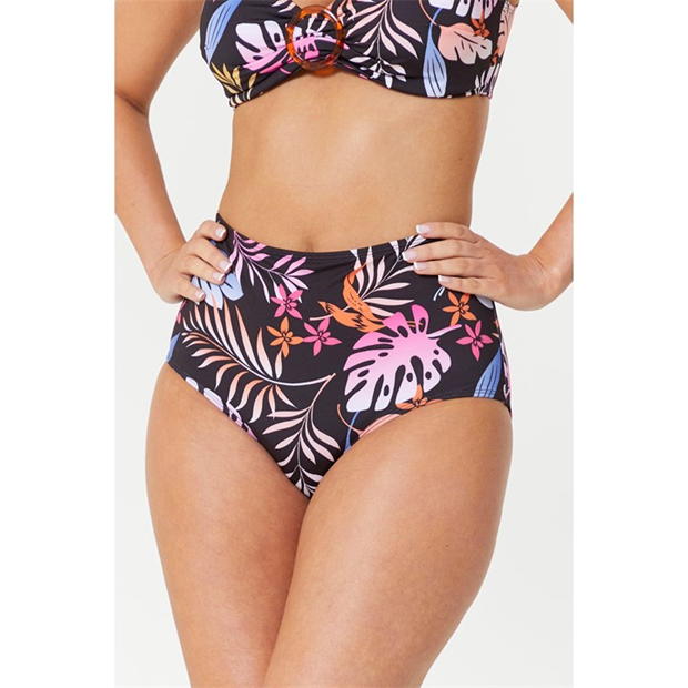 Be You Palm Print Bikini Bottom