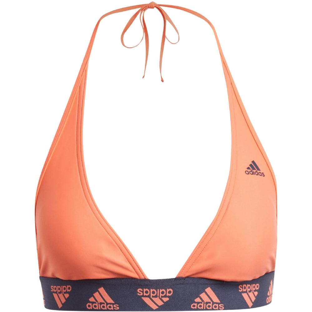 Costum inot Adidas Neckholder 's orange-gray HR4397 dama