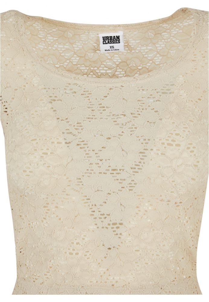 Cropped Lace Longsleeve dama Urban Classics