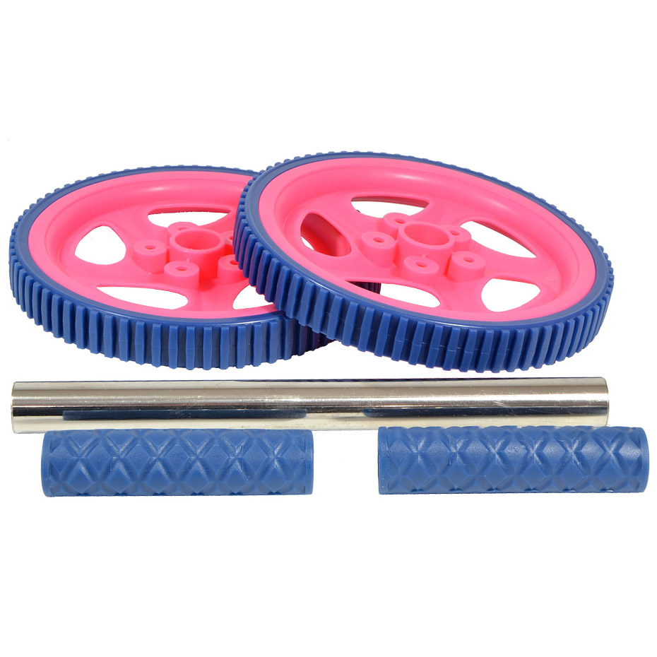 Double roller EB FIT blue -pink 1008127 Victoria - Sport Sp.k.