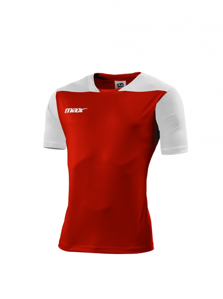 Tricou sport Dubai Rosso Bianco Max Sport