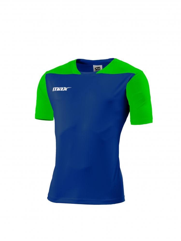 Tricou sport Dubai Royal Verde Fluo Max Sport