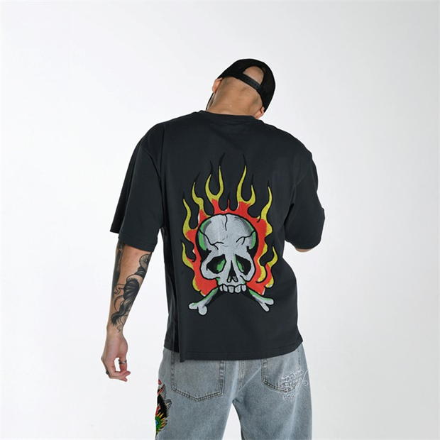 Ed Hardy Ed Skull-Flame T Sn52