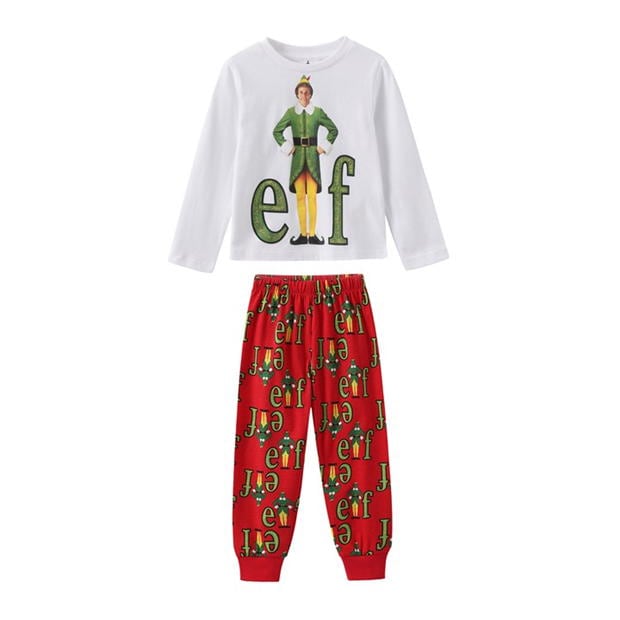 Character Elf Xmas Pajama copil