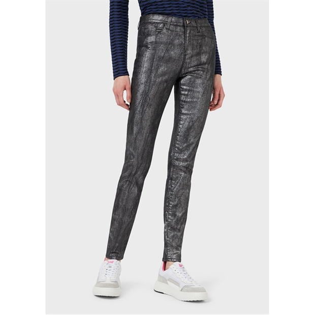 Emporio Armani Emporio coated denim Ld99