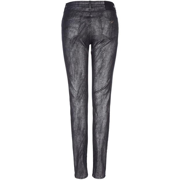 Emporio Armani Emporio coated denim Ld99