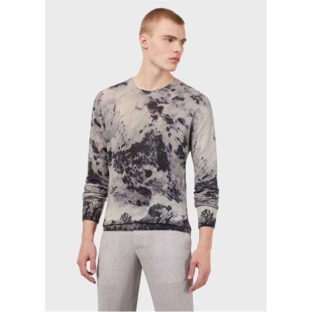 Emporio Armani Emporio Tye Dye Knit Sn99