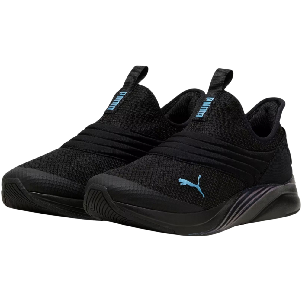 Pantofi dam? Puma Softride Sophia 2 Slip-On Metachromatic negru 379590 01