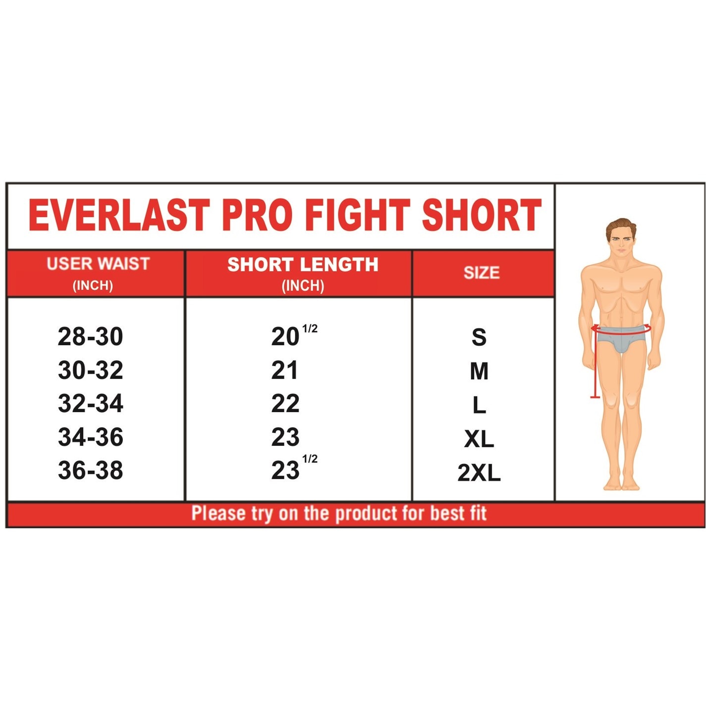 Everlast Pro Fight Short