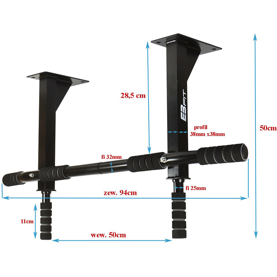 Exercise bar EB FIT wall 1017082