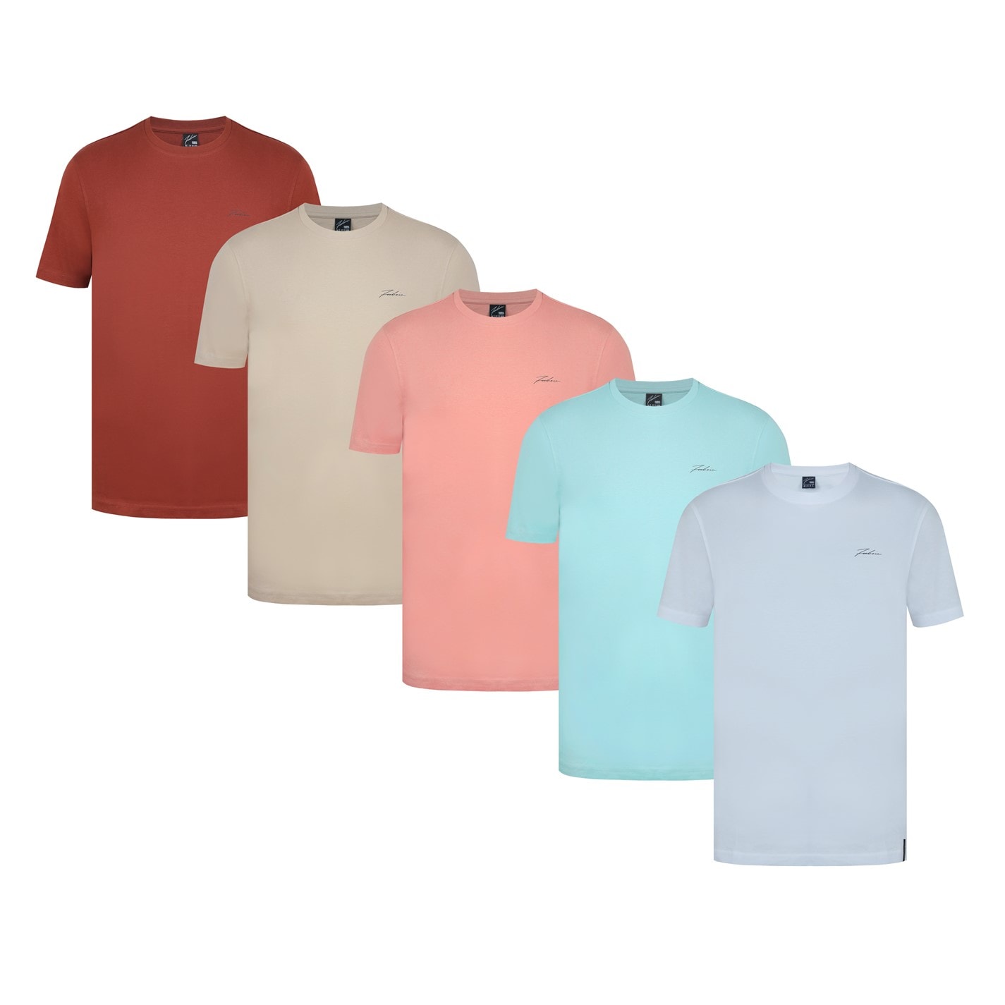 Fabric 5pack T-Shirts