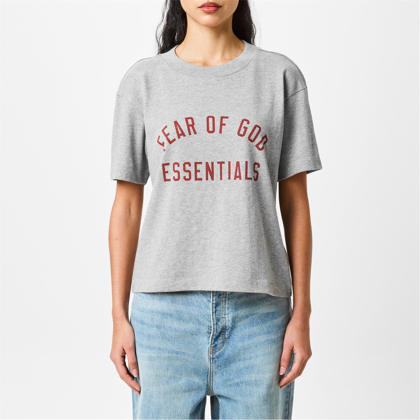 Tricou FEAR OF GOD ESSENTIALS Tri-Blend Crewneck