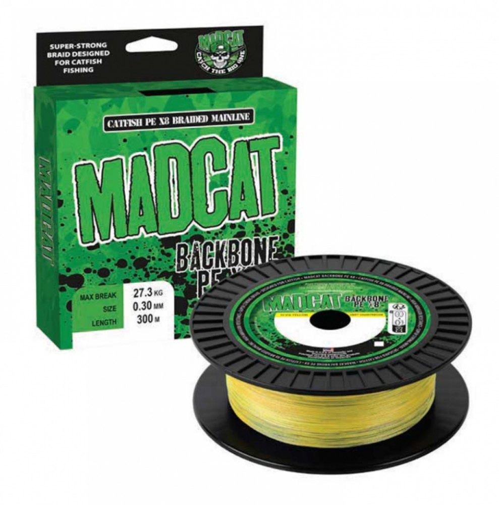 FIR MADCAT 300M/0,30MM/27.3KG CHARTREUSE DAM