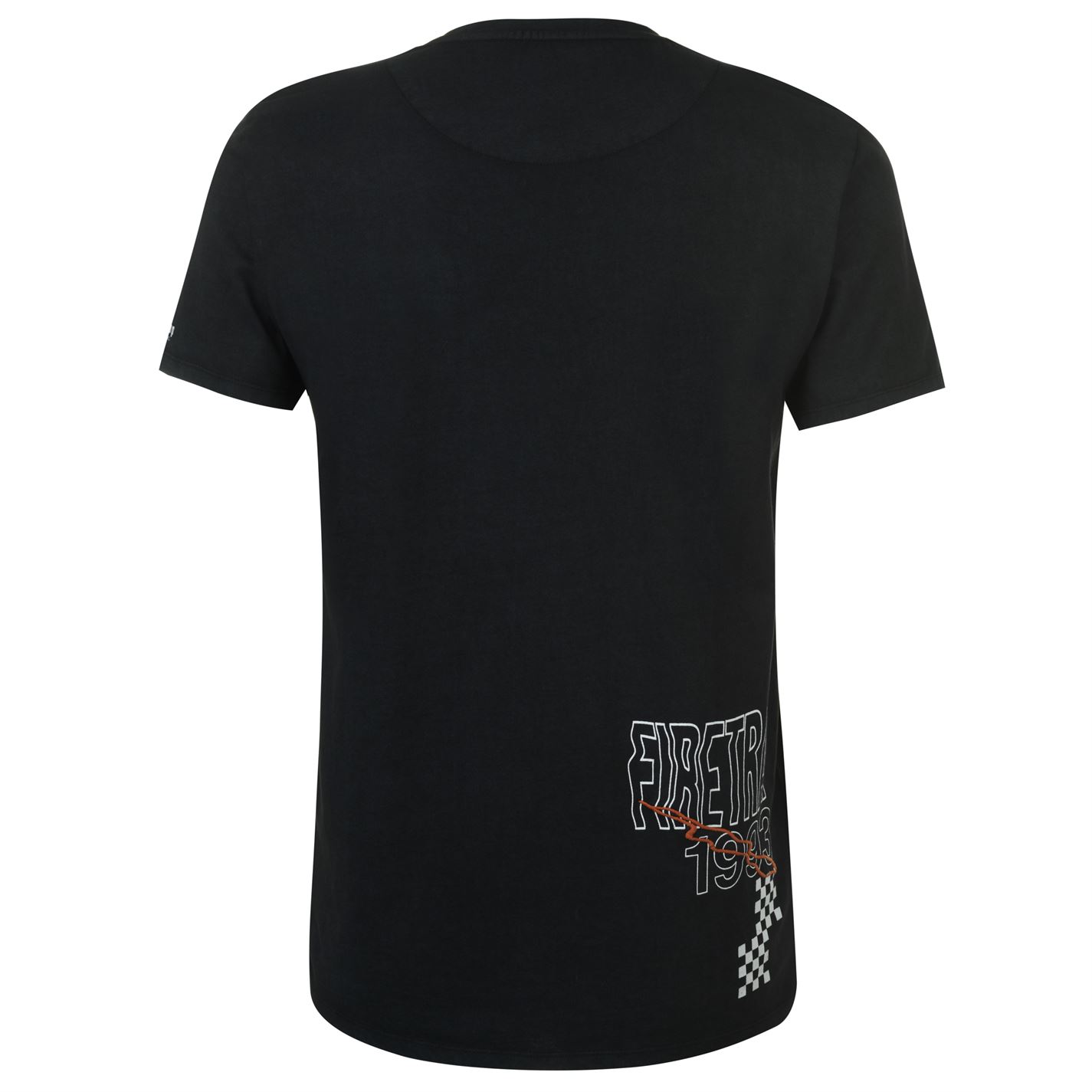 Camasa Firetrap Blackseal Print Embellished T