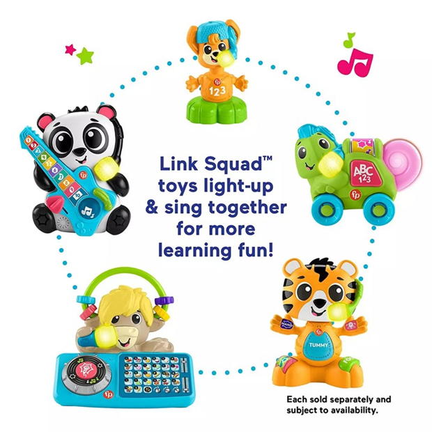 Fisher Price Link Squad Jam & Count Panda